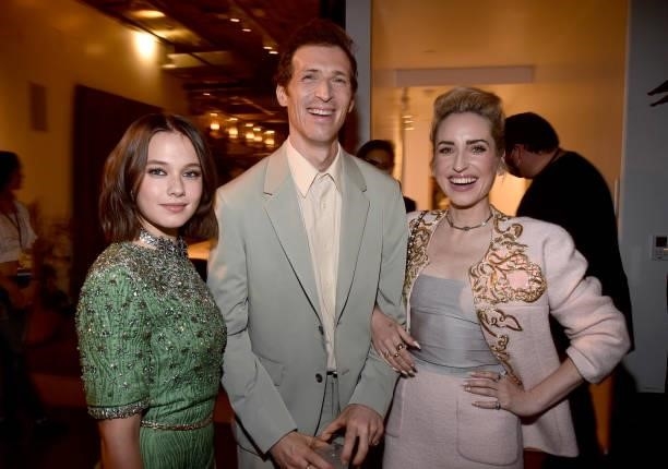 Cailee Spaeny, Daryl Wein, and Zoe Lister-Jones attend the Los Angeles Premiere of "How It Ends