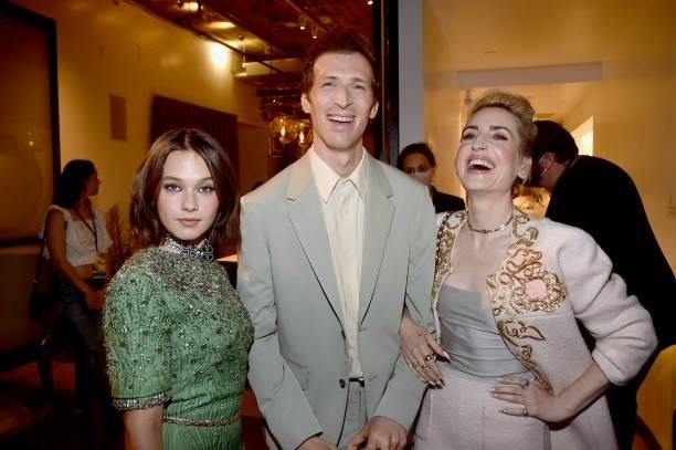 Cailee Spaeny, Daryl Wein, and Zoe Lister-Jones attend the Los Angeles Premiere of "How It Ends