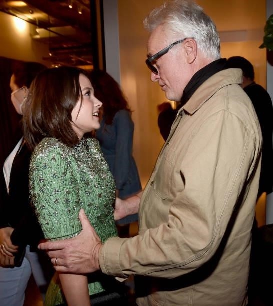 Cailee Spaeny and Bradley Whitford attend the Los Angeles Premiere of "How It Ends