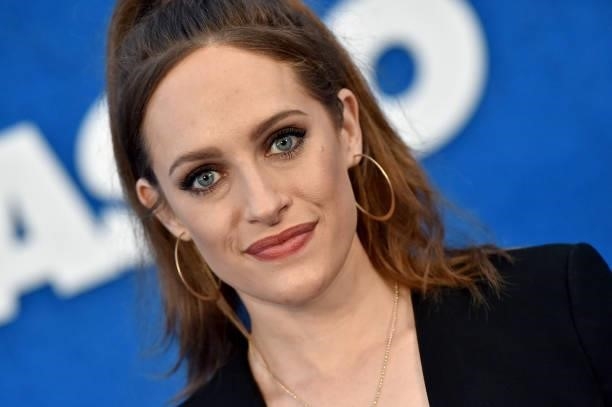 Carly Chaikin attends Apple's "Ted Lasso