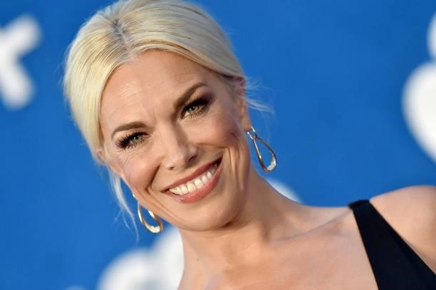 Hannah Waddingham attends Apple's "Ted Lasso