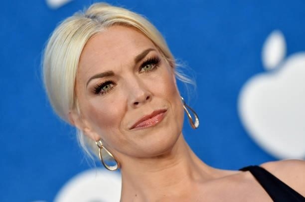 Hannah Waddingham attends Apple's "Ted Lasso