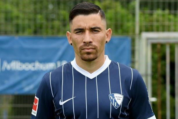 Danilo Soares of VfL Bochum poses during the team presentation at on July 16, 2021 in Bochum, Germany.