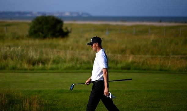 Martin Kaymer of Germany walks on the 12th hole during Day Two of The 149th Open at Royal St George’s Golf Club on July 16, 2021 in Sandwich, England.