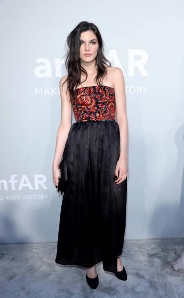 Lola Nicon attends the amfAR Cannes Gala 2021 at Villa Eilenroc on July 16, 2021 in Cap d'Antibes, France.