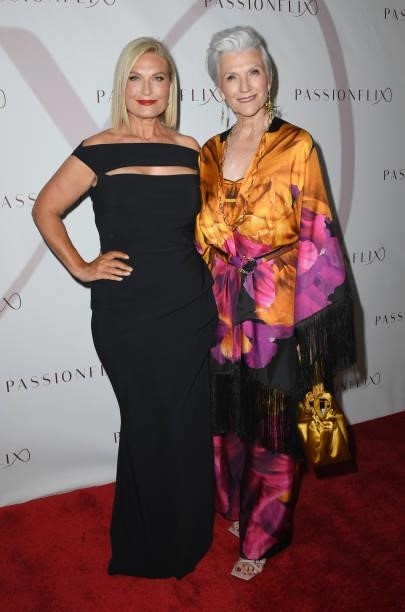 Tosca Musk and Maye Musk arrive at Passionflix's Series "Driven