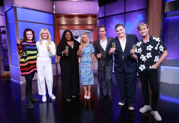 Pauley Perrette, Sandra Lee, Loni Love, Jessica Holmes, Eric McCormack, Project Angel Food Executive Director Richard Ayoub and Tyler Henry pay...
