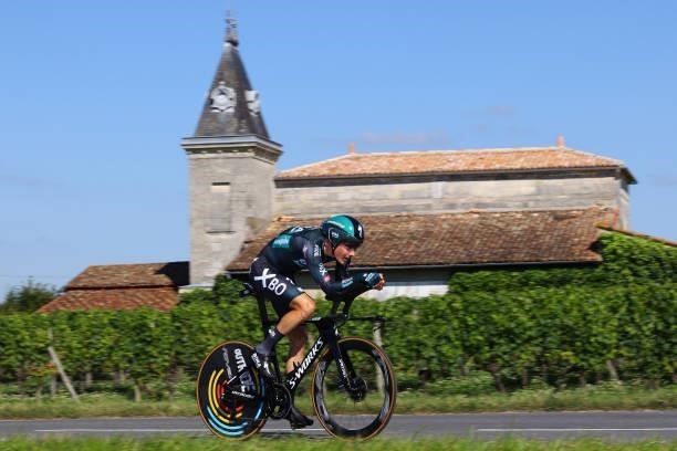 Wilco Kelderman of The Netherlands and Team BORA - Hansgrohe during the 108th Tour de France 2021, Stage 20 a 30,8km Individual Time Trial Stage from...