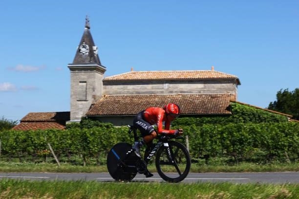 Nairo Quintana of Colombia and Team Arkéa Samsic during the 108th Tour de France 2021, Stage 20 a 30,8km Individual Time Trial Stage from Libourne to...