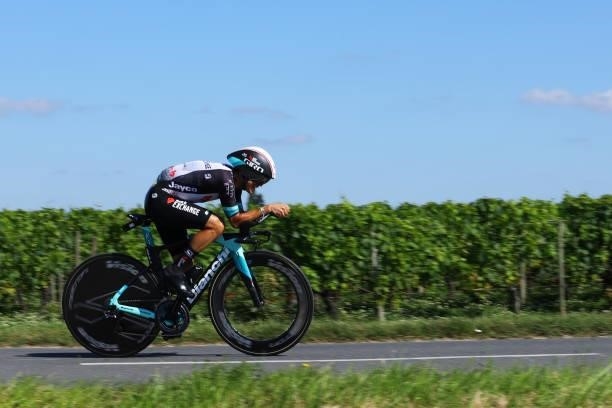 Esteban Chaves of Colombia and Team BikeExchange during the 108th Tour de France 2021, Stage 20 a 30,8km Individual Time Trial Stage from Libourne to...