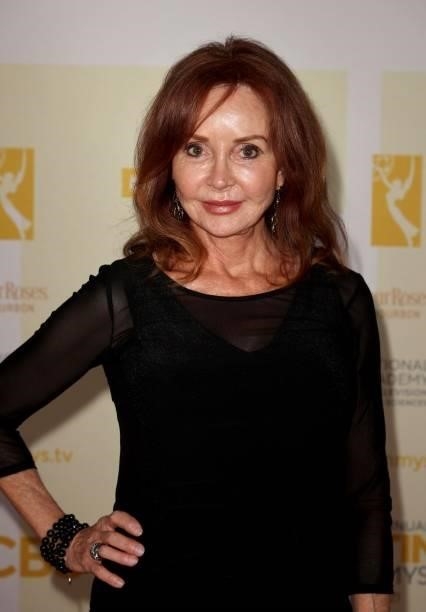 Jacklyn Zeman attends the winners walk for the 48th Annual Daytime Emmy Awards for Lifestyle at Associated Television Int'l Studios on July 18, 2021...