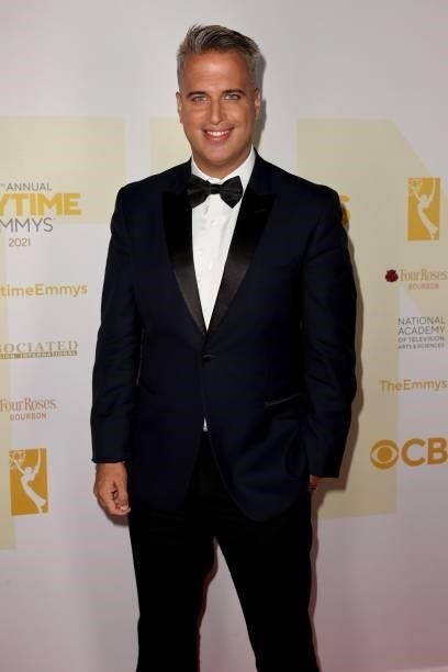 Alex Rodríguez attends the winners walk for the 48th Annual Daytime Emmy Awards for Lifestyle at Associated Television Int'l Studios on July 18, 2021...