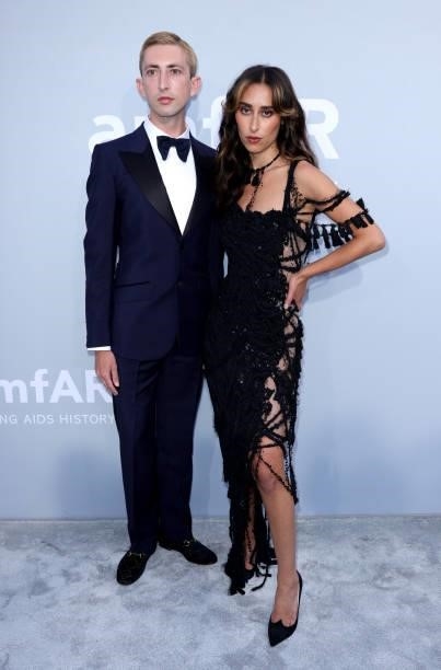 Artist Chloe Wise attends the amfAR Cannes Gala 2021 at Villa Eilenroc on July 16, 2021 in Cap d'Antibes, France.