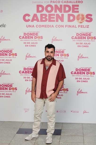 Director Paco Caballero during the photocall presentation of film 'Donde Caben Dos' on July 19, 2021 in Madrid, Spain.