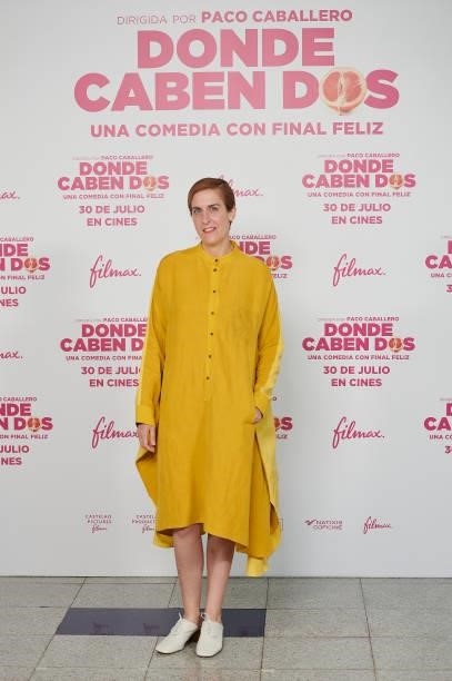 Actress Aixa Villagrán during the photocall presentation of film 'Donde Caben Dos' on July 19, 2021 in Madrid, Spain.