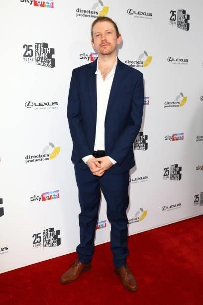 Nick Rowland attend The South Bank Sky Arts Awards at The Savoy on July 19, 2021 in London, England. The South Bank Sky Arts Awards will air on...