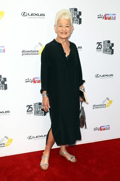 Jacqueline Wilson attends The South Bank Sky Arts Awards at The Savoy on July 19, 2021 in London, England. The South Bank Sky Arts Awards will air on...