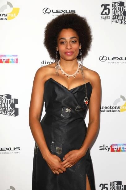 Celeste attends The South Bank Sky Arts Awards at The Savoy on July 19, 2021 in London, England. The South Bank Sky Arts Awards will air on Thursday...