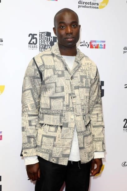 Paapa Essiedu attends The South Bank Sky Arts Awards at The Savoy on July 19, 2021 in London, England. The South Bank Sky Arts Awards will air on...