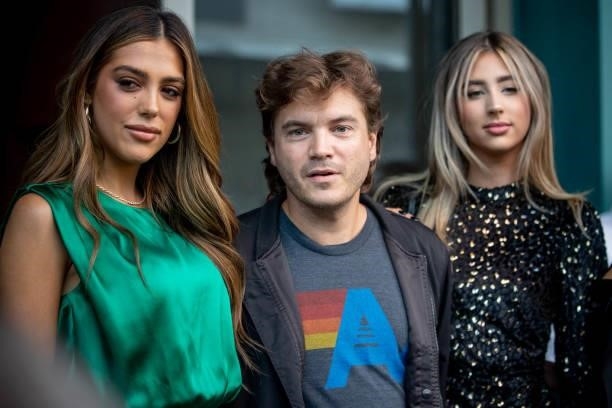 Sistine Rose Stallone, Emile Hirsch and Scarlet Rose Stallone attend the Los Angeles special screening of Lionsgate's 'Midnight in the Switchgrass'...