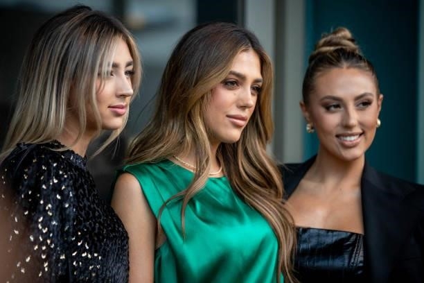 Scarlet Rose Stallone, Sistine Rose Stallone and Sophia Rose Stallone attend the Los Angeles special screening of Lionsgate's 'Midnight in the...