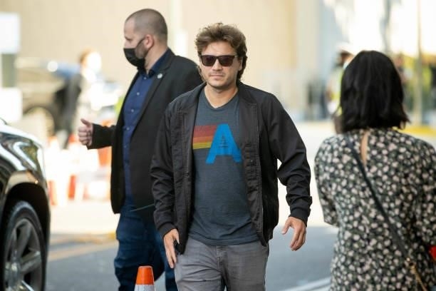 Emile Hirsch attends the Los Angeles special screening of Lionsgate's 'Midnight in the Switchgrass' at Regal LA Live on July 19, 2021 in Los Angeles,...