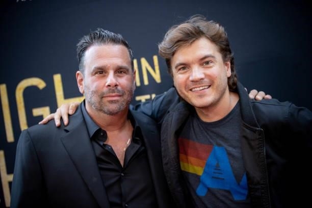 Randall Emmett and Emile Hirsch attend the Los Angeles special screening of Lionsgate's 'Midnight in the Switchgrass' at Regal LA Live on July 19,...
