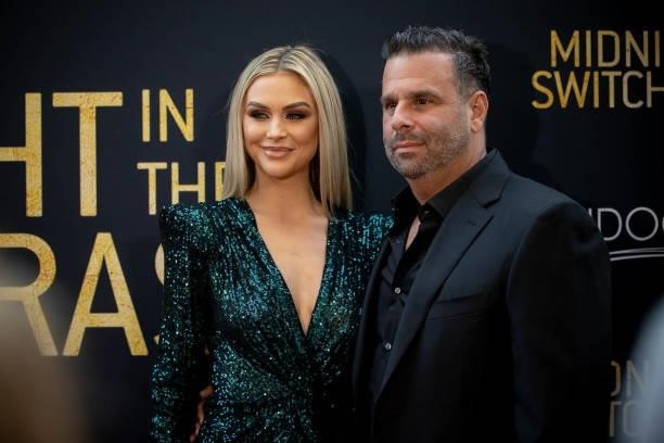 Lala Kent and Randall Emmett attend the Los Angeles special screening of Lionsgate's 'Midnight in the Switchgrass' at Regal LA Live on July 19, 2021...