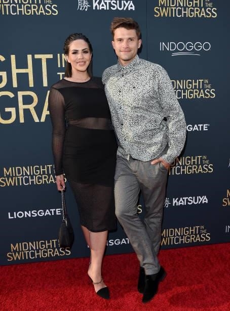 Kate Maloney and Tom Schwartz attend the Los Angeles Special Screening of Lionsgate's "Midnight In The Switchgrass