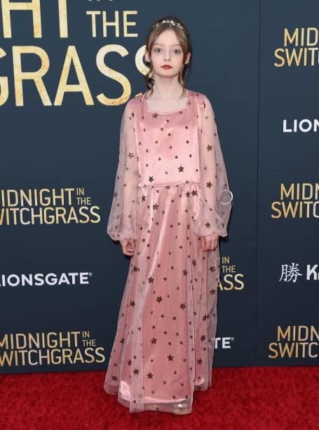 Olive Abercrombie attends the Los Angeles Special Screening of Lionsgate's "Midnight In The Switchgrass