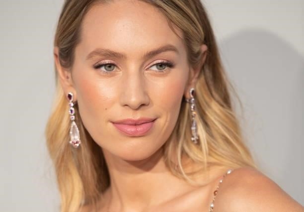 Dylan Penn attends the amfAR Cannes Gala 2021 during the 74th Annual Cannes Film Festival at Villa Eilenroc on July 16, 2021 in Cap d'Antibes, France.