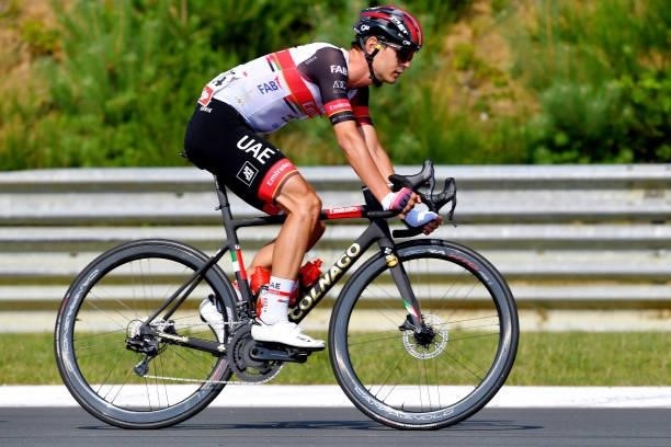 Alessandro Covi of Italy and UAE Team Emirates during the 42nd Tour de Wallonie 2021 - Stage 2 a 120km stage from Zolder Circuit to Zolder Circuit /...