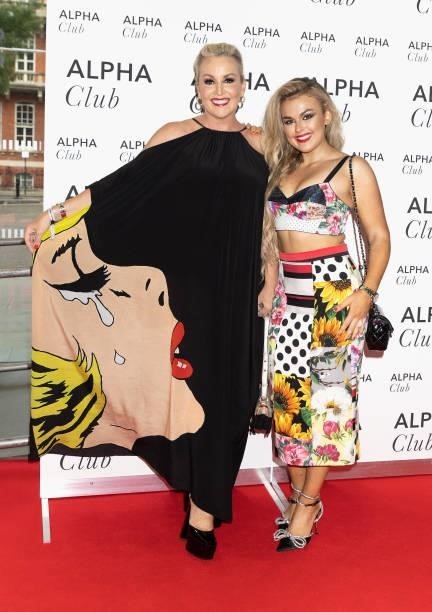 Tallia Storm and her mother Tessa Hartmann attend The Best of the West End Concert at the Royal Albert Hall on July 21, 2021 in London, England.