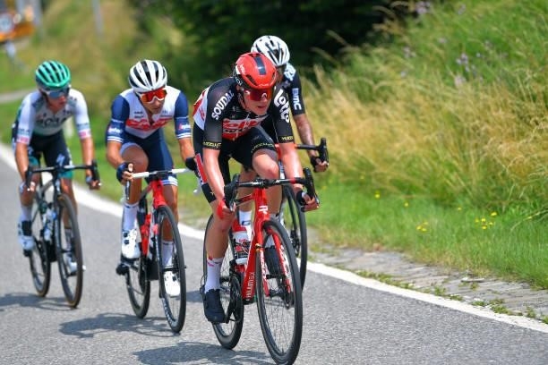 Florian Vermeersch of Belgium and Team Lotto Soudal in breakaway during the 42nd Tour de Wallonie 2021, Stage 3 a 179,9km stage from Plombières to...
