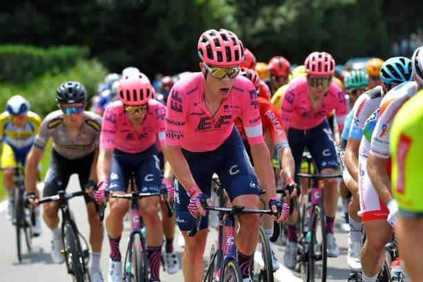 Julius Van Den Berg of Netherlands and Team EF Education - Nippo during the 42nd Tour de Wallonie 2021, Stage 3 a 179,9km stage from Plombières to...