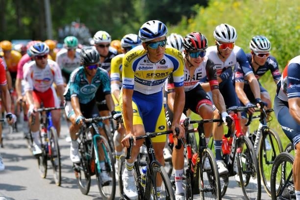 Kenneth Van Rooy of Belgium and Team Sport Vlaanderen - Baloise during the 42nd Tour de Wallonie 2021, Stage 3 a 179,9km stage from Plombières to...