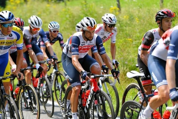 Kiel Reijnen of United States and Team Trek - Segafredo during the 42nd Tour de Wallonie 2021, Stage 3 a 179,9km stage from Plombières to Érezée /...
