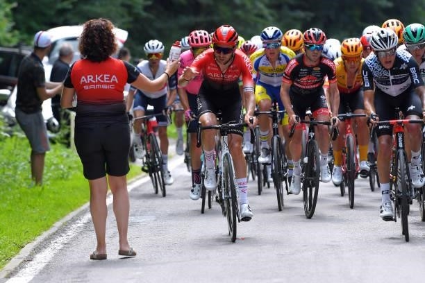 Amaury Capiot of Belgium and Team Arkéa - Samsic in feed zone during the 42nd Tour de Wallonie 2021, Stage 3 a 179,9km stage from Plombières to...