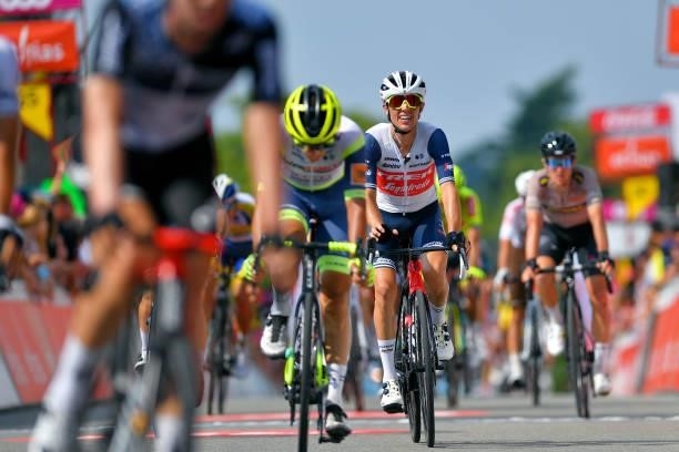 Juan Pedro López of Spain and Team Trek - Segafredo at arrival during the 42nd Tour de Wallonie 2021, Stage 3 a 179,9km stage from Plombières to...