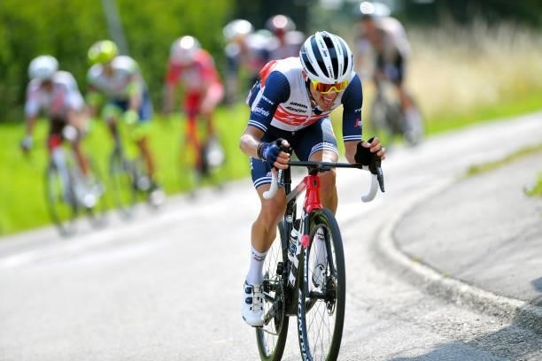 Juan Pedro López of Spain and Team Trek - Segafredo during the 42nd Tour de Wallonie 2021, Stage 3 a 179,9km stage from Plombières to Érezée /...