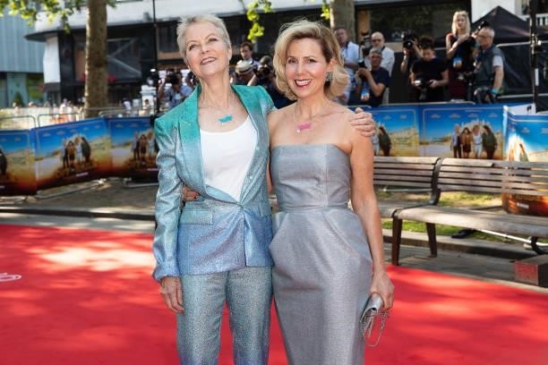 Jenny Seagrove and Sally Philips attend the "Off The Rails