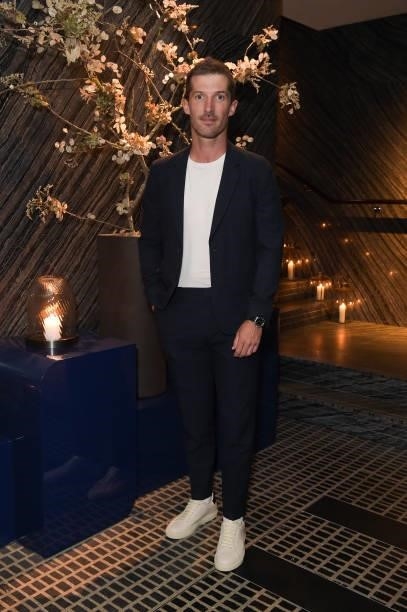 Gwilym Lee attends a traditional Omakase dining experience hosted by Omega to celebrate the opening of the Olympic Games at Nobu Hotel on July 22,...