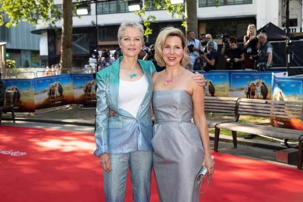 Jenny Seagrove and Sally Philips attend the "Off The Rails