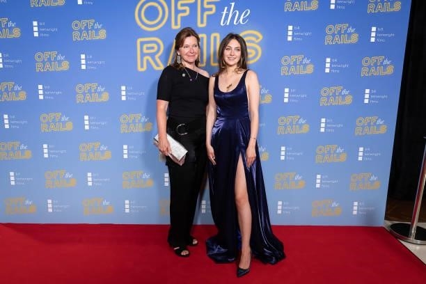 Director Jules Williamson and Elizabeth Dormer-Phillips attends the "Off The Rails