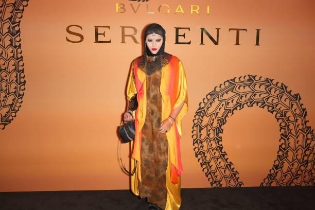 Daniel Lismore attends the Bulgari Serpenti Metamorphosis party at The Serpentine Gallery on July 22, 2021 in London, England.