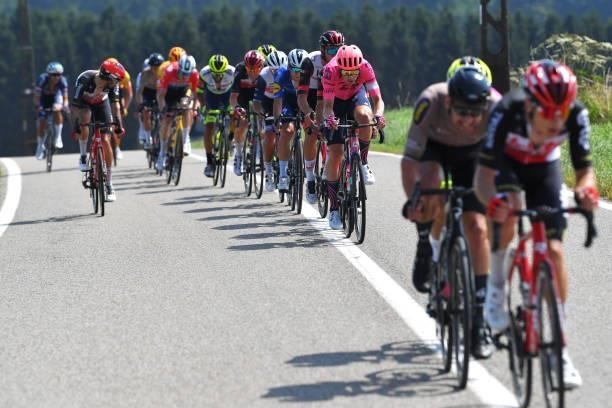 Jens Keukeleire of Belgium and Team EF Education - Nippo & The Peloton during the 42nd Tour de Wallonie 2021, Stage 4 206km stage from Neufchâteau to...