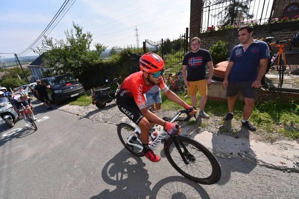 Donovan Grondin of France and Team Arkéa - Samsic during the 42nd Tour de Wallonie 2021, Stage 4 206km stage from Neufchâteau to Fleurus /...