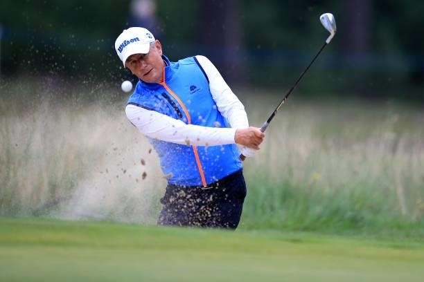 Paul Eales of England during day three of The Senior Open Presented by Rolex at Sunningdale Golf Club on July 24, 2021 in Sunningdale, England.