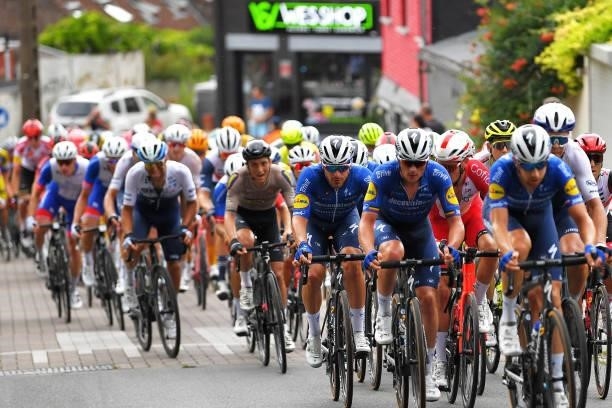 Florian Senechal of France and Team Deceuninck - Quick-Step & The Peloton during the 42nd Tour de Wallonie 2021, Stage 5 a 183,1km stage from Dinant...