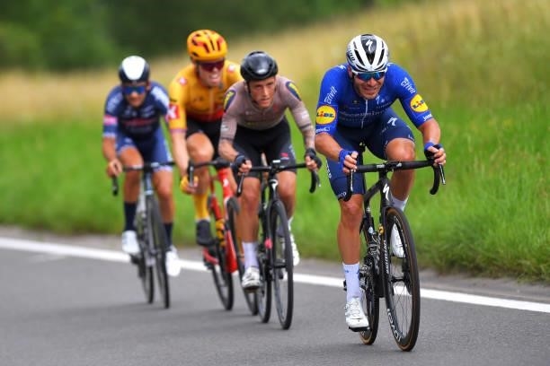 Florian Senechal of France and Team Deceuninck - Quick-Step attacks during the 42nd Tour de Wallonie 2021, Stage 5 a 183,1km stage from Dinant to...